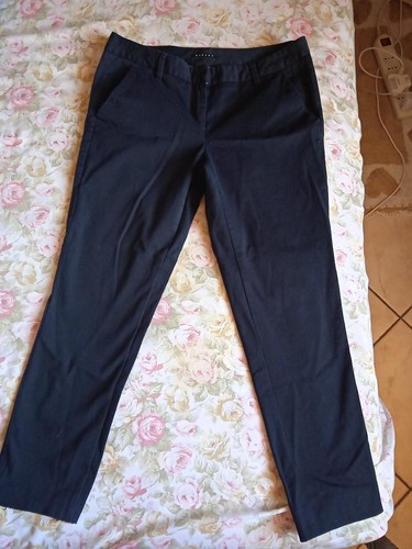 Sisley pantalone nero - pantalone,