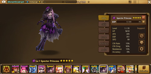 Summoners war 2ld velaska - summoners,