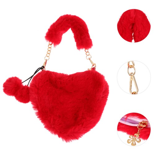 Borsa peluche donna per - ,