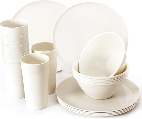 Set stoviglie plastica - set, in