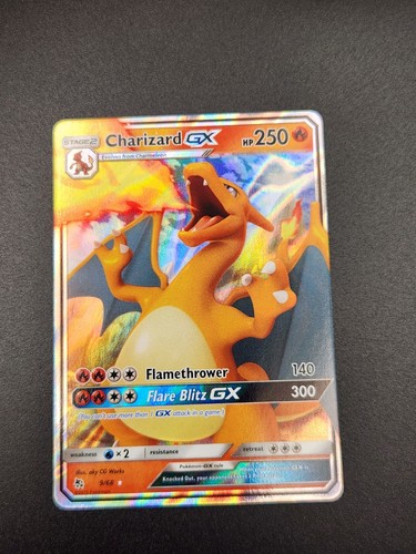 Charizard holo ultra - gx, rare