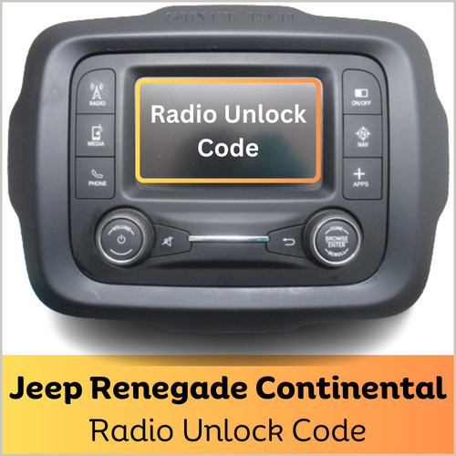 Sblocco codice radio - per, jeep