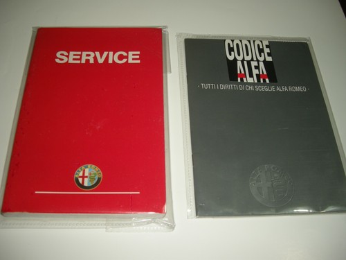 Alfa romeo libretti service - romeo,
