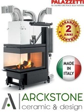 Palazzetti WT 60 3D N16 Camino Legna Aria Naturale Irraggiamento 3 Lati 21,2 Kw