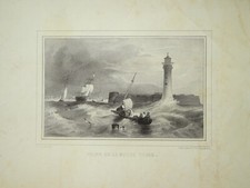 INCISIONE XIX° FARO DELLA