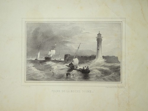 Incisione xix faro - faro, della