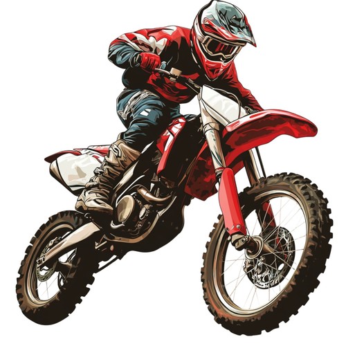 Adesivi dirt bike - 2, motocross