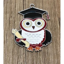 Ciondolo in metallo Gufo