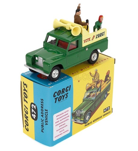 Corgi land rover - rover,