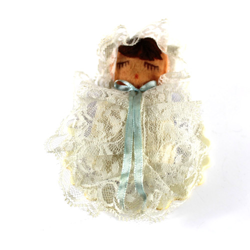 Cake topper vintage bambino - vintage,