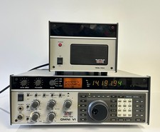 Ricetrasmettitore e alimentatore radio AM Ten-Tec Omni VI modello 563 961
