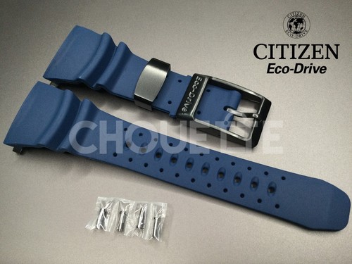Cinturino gomma blu - blu, citizen