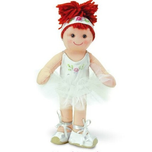 Bambola ballerina bianca con - bambola,