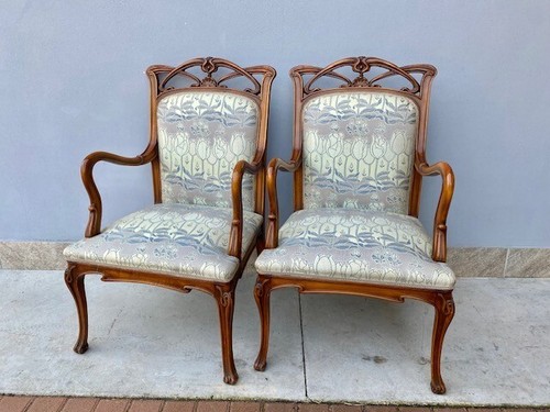 Coppia poltrone liberty - poltrone,
