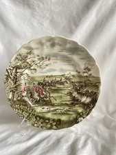 Johnson Brothers TALLY HO “FULL CRY” -27cm - Dinner Plate - Rare