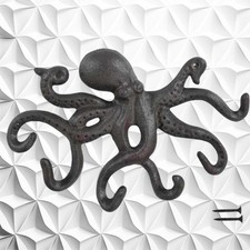NUOVO gancio da parete polpo