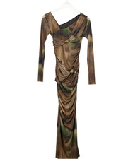 Abito midi Pinko verde