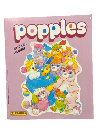 Popples album vuoto empty - popples:,
