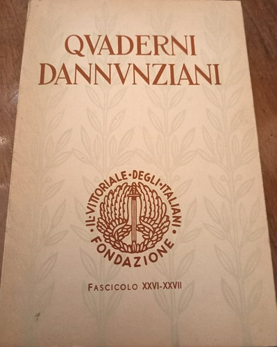Quaderni dannunziani - quaderni,
