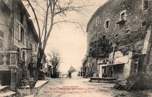 Cpa grillon - -,
