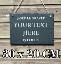 Targa Personalizzata Ardesia