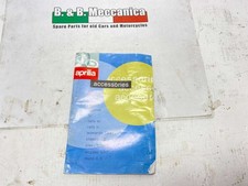 LIBRETTO ACCESSORI APRILIA