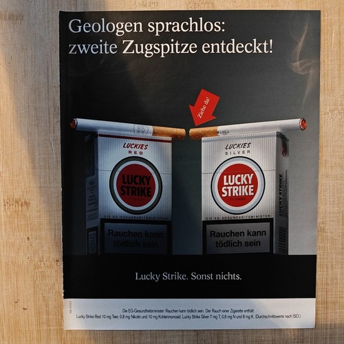 Lucky strike red 2003 vintage - strike,