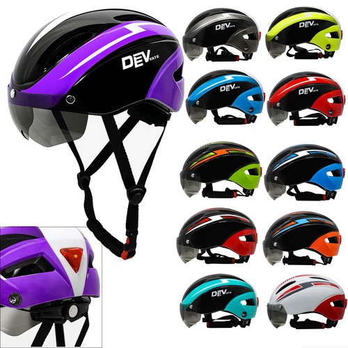 Casco bici 63cm luce - 53-63cm,