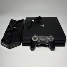 CONSOLE SONY PLAYSTATION 4 PRO 1T PS4 COMPLETA PERFETTA + BASE RAFFREDDAMENTO