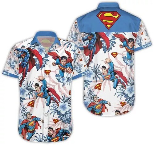 Camicia hawaii supereroi - 3d,