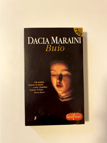 Dacia maraini buio - dacia,