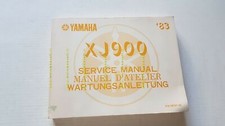 Yamaha XJ 900 1983 manuale officina INGLESE originale workshop manual