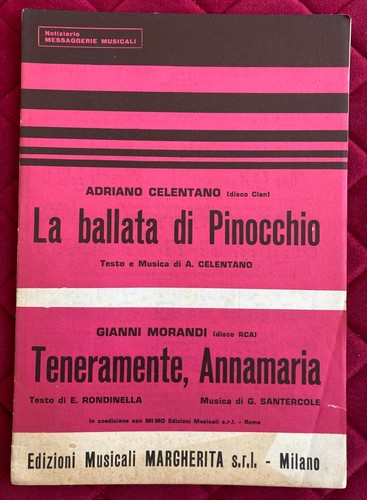 Spartito musicale celentano - spartito,