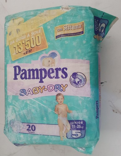 Vintage 2004 pampers baby - vintage,