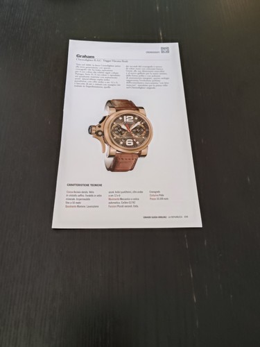 Graham chronofighter rac - chronofighter,