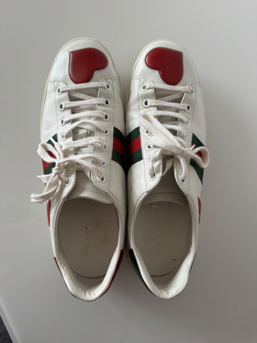 Sneakers gucci ace con - con, cuore