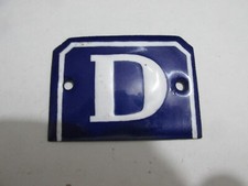 Piatto lettera porcellana