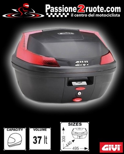 Bauletto givi b37 staffa - bauletto,