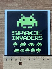 Adesivo SPACE INVADERS Retro