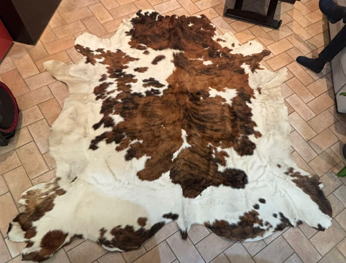 Tappeto vintage pelle bovina - vintage,