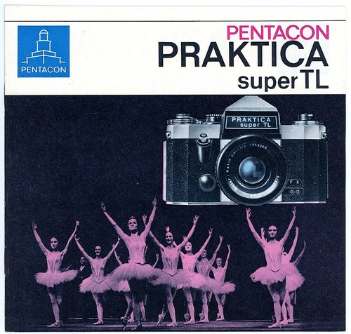 Pentacon depliant praktica - pentacon,