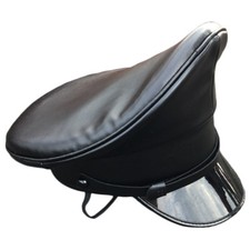 Cappello militare pelle pu - cappello,