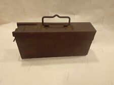 CEDO CASSETTA  PORTAMUNIZIONI MG TEDESCA WWII SBARCO IN SICILIA OPERAZIONE HUSKY