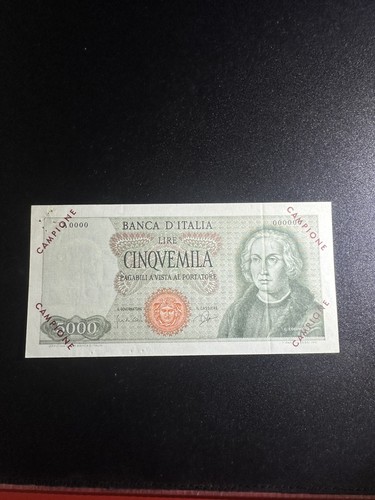 5000 lire colombo tipo - 5000,
