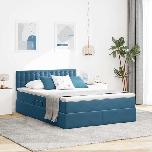 Letto con contenitore - e, led