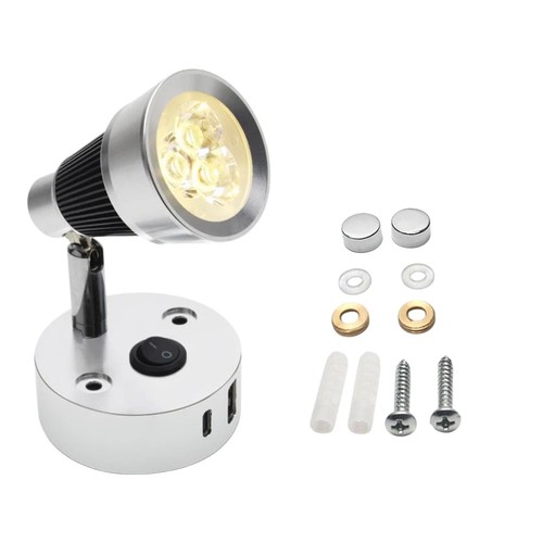 Lampada lettura led 12v 24v - da,