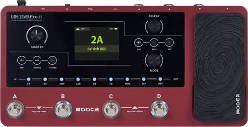 Mooer ge150 pro pedale - pro,