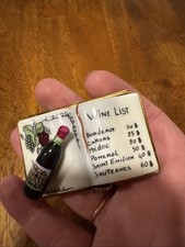 Libro bottiglie Limoges