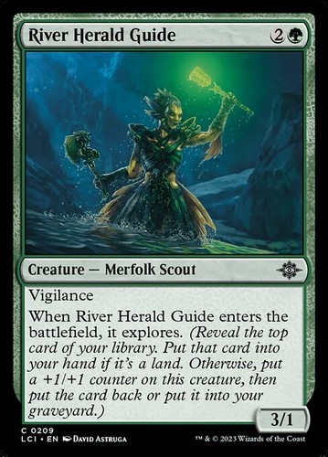 River herald guide foil - herald,