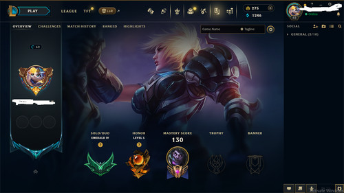 League legends emerald - league,